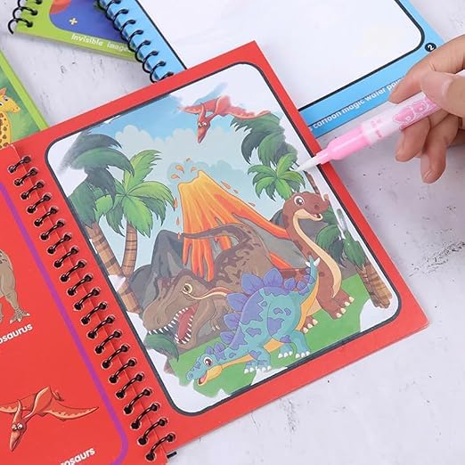🎁 DNR's Reusable Magic Water Book 4 Pcs