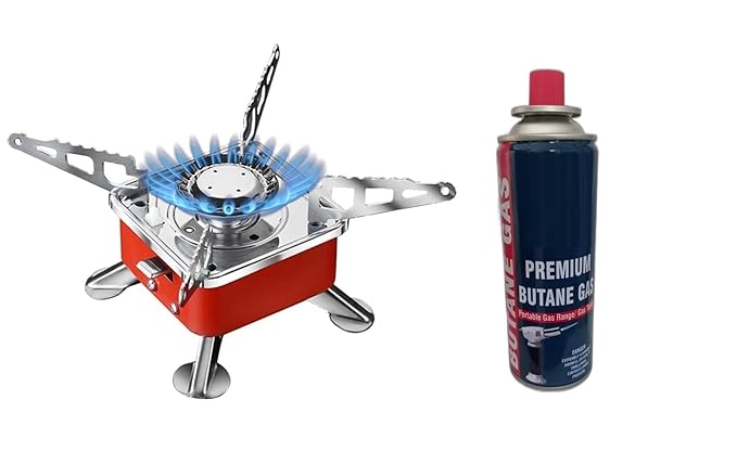 Gadget Deals- camping stove with cylinder
