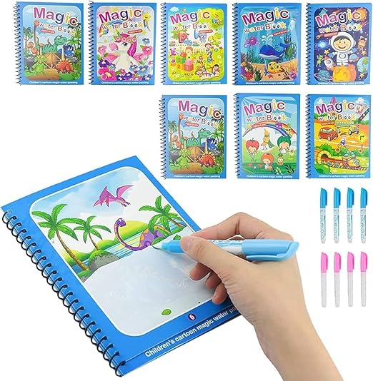 🎁 DNR's Reusable Magic Water Book 4 Pcs