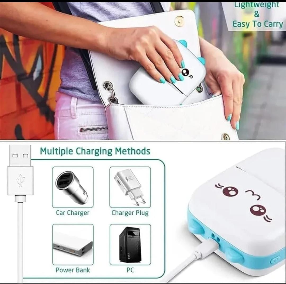 Portable Mini Mobile Printer