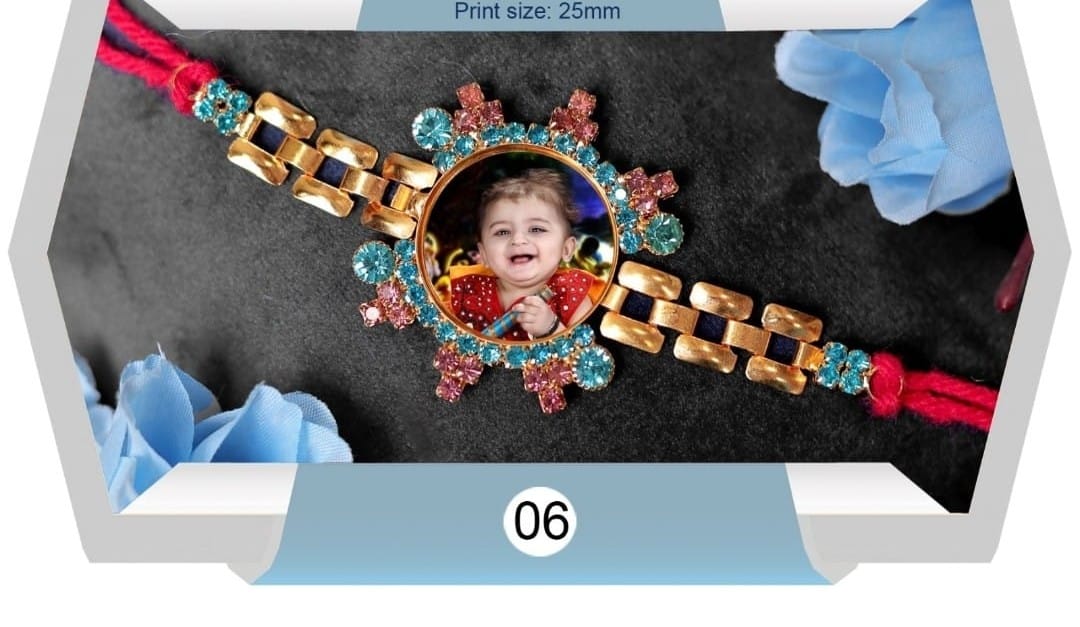 Customize photo Rakhi