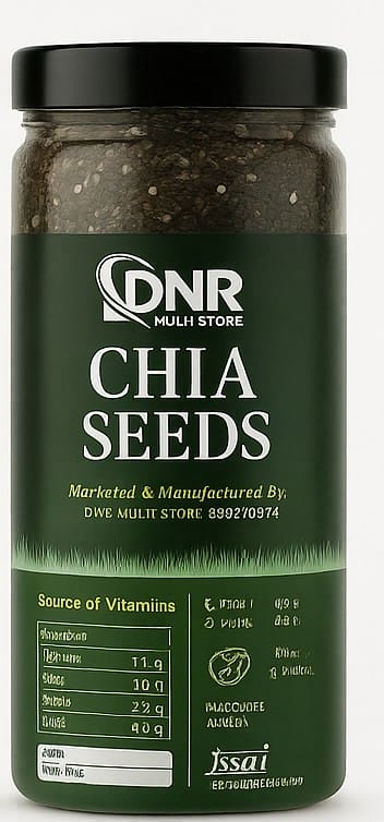 Premium Chia Seeds – Rich in Omega-3, Fiber & Protein | DNR Multi Store