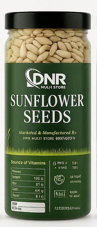 Premium Sunflower Seeds – Rich in Vitamin E, Protein & Fiber | DNR Multi Store