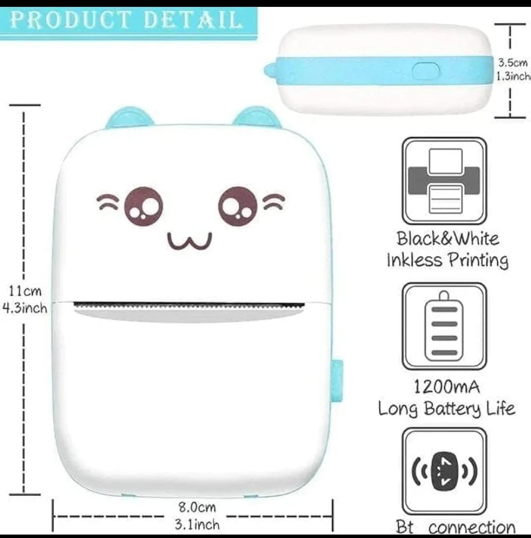Portable Mini Mobile Printer
