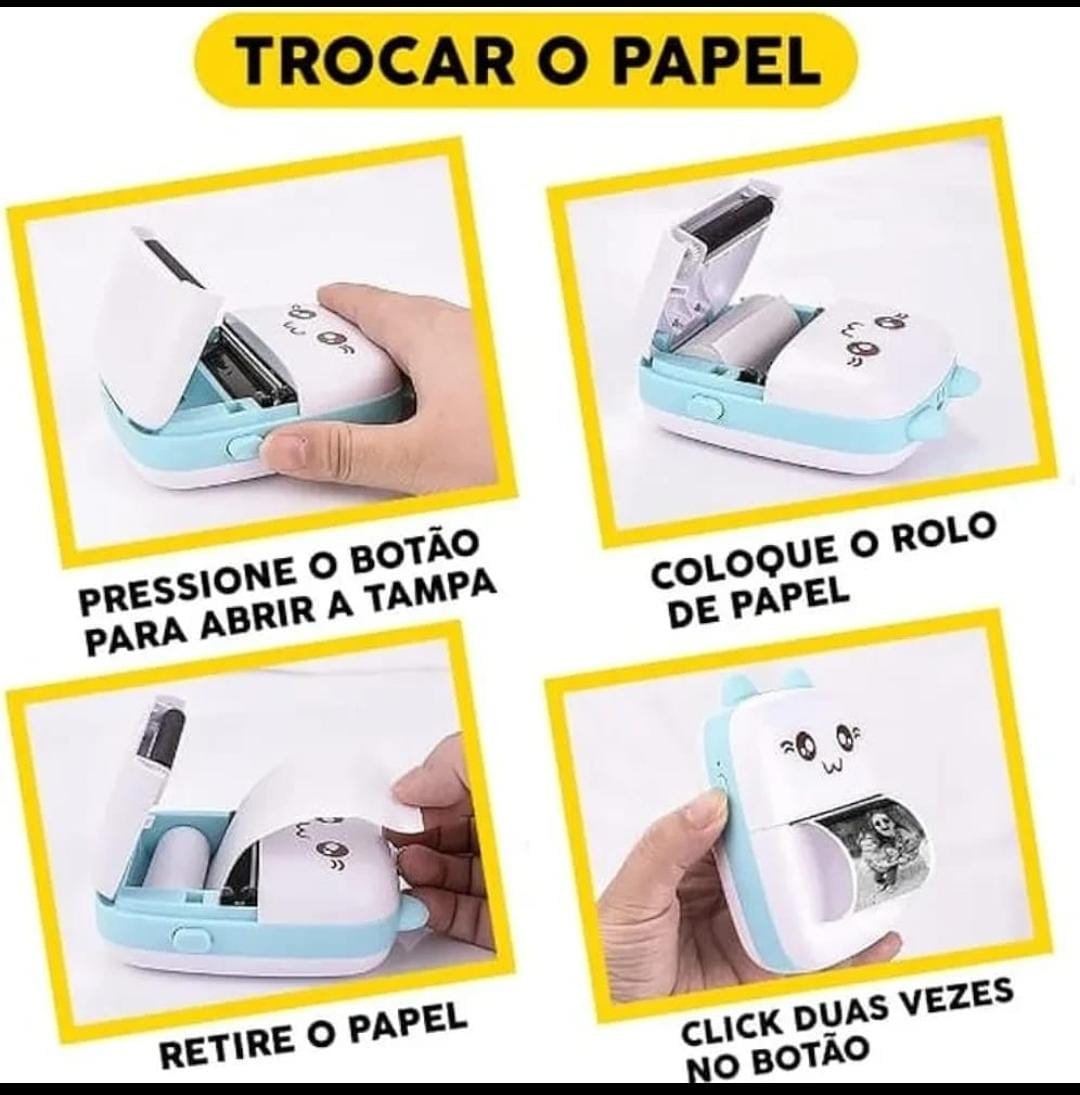 Portable Mini Mobile Printer