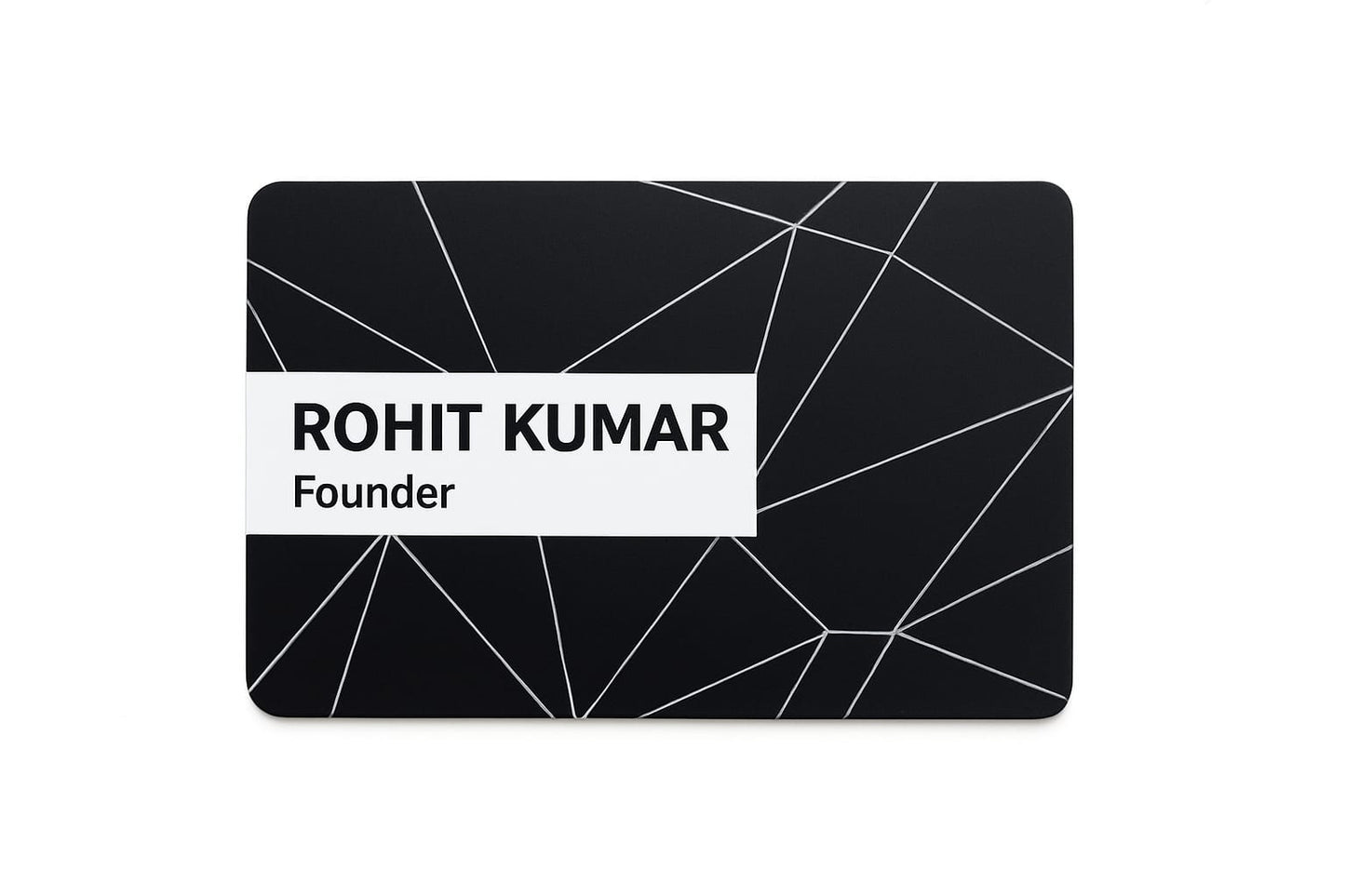 NFC Business Profile Card